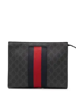 Gucci Pre-Owned: Чёрный клатч 