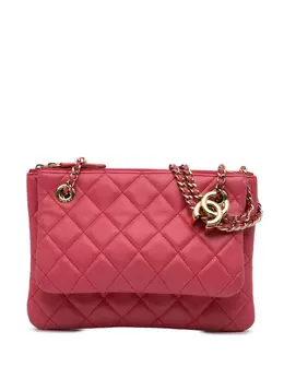 CHANEL Pre-Owned: Розовая сумка 