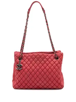 CHANEL Pre-Owned: Розовая сумка-шоппер 