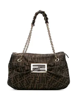 Fendi Pre-Owned: Коричневая сумка 
