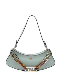 Fendi Pre-Owned: Зелёная сумка 
