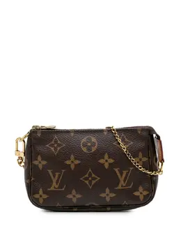 Louis Vuitton Pre-Owned: Коричневая сумка 