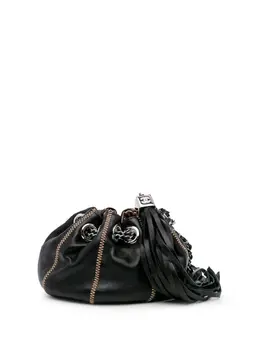 CHANEL Pre-Owned: Коричневый клатч 