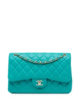 CHANEL Pre-Owned: Голубая сумка 