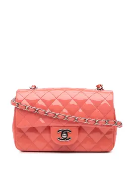 CHANEL Pre-Owned: Розовая сумка через плечо 
