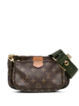 Louis Vuitton Pre-Owned: Коричневая сумка 