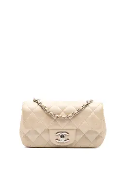 CHANEL Pre-Owned: Коричневая сумка через плечо 