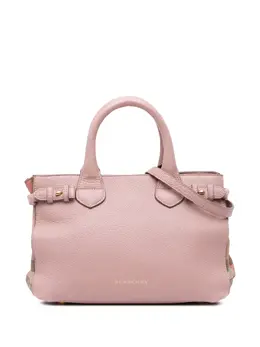 Burberry Pre-Owned: Розовая сумка 