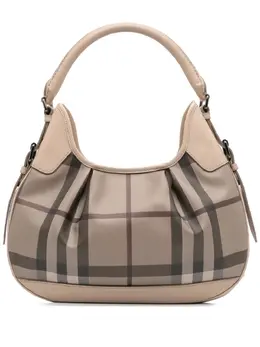 Burberry Pre-Owned: Коричневая сумка 