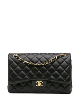 CHANEL Pre-Owned: Чёрная сумка 