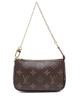 Louis Vuitton Pre-Owned: Коричневая сумка 