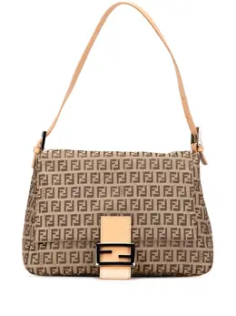 Fendi Pre-Owned: Коричневая сумка 