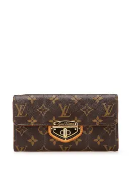 Louis Vuitton Pre-Owned: Коричневый кошелёк 