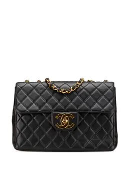 CHANEL Pre-Owned: Чёрная сумка 