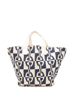 Hermès Pre-Owned: Белая сумка-шоппер 