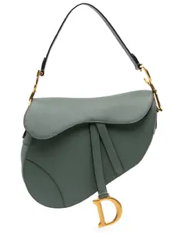Christian Dior Pre-Owned: Зелёная сумка 