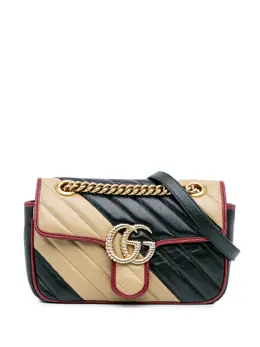 Gucci Pre-Owned: Коричневая сумка через плечо 