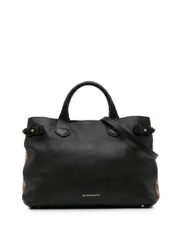 Burberry Pre-Owned: Чёрная сумка 