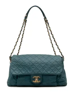 CHANEL Pre-Owned: Голубая сумка 