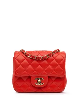 CHANEL Pre-Owned: Красная сумка через плечо 