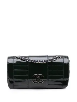CHANEL Pre-Owned: Голубая сумка 