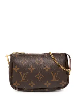 Louis Vuitton Pre-Owned: Коричневая сумка 
