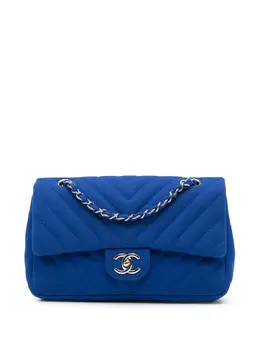 CHANEL Pre-Owned: Голубая сумка 