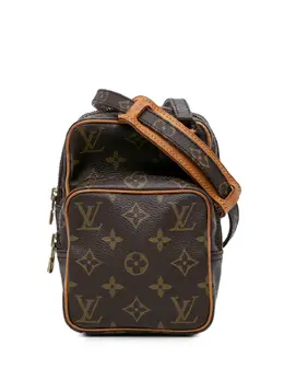 Louis Vuitton Pre-Owned: Коричневая сумка через плечо 