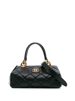 CHANEL Pre-Owned: Чёрная сумка 