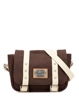 Louis Vuitton Pre-Owned: Коричневая сумка через плечо 