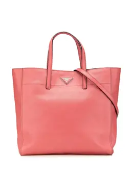Prada Pre-Owned: Розовая сумка-шоппер 