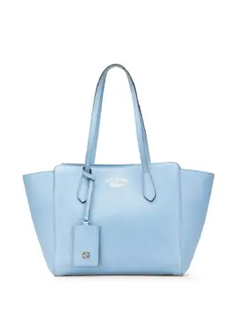 Gucci Pre-Owned: Голубая сумка-шоппер 