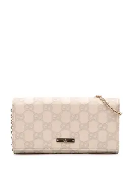 Gucci Pre-Owned: Коричневый кошелёк 