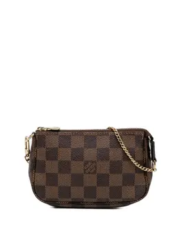 Louis Vuitton Pre-Owned: Коричневая сумка 