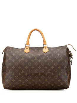 Louis Vuitton Pre-Owned: Коричневая сумка 