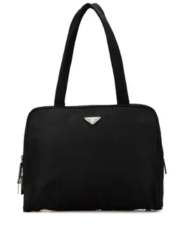 Prada Pre-Owned: Чёрная сумка-шоппер 