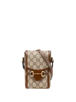 Gucci Pre-Owned: Коричневая сумка через плечо 