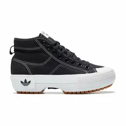 adidas: Чёрные кеды  Nizza Trek