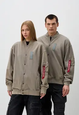 Alpha Industries: Серая толстовка 