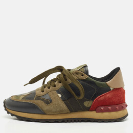 Valentino: Многоцветные кроссовки  Rockrunner
