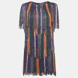 Missoni: Фиолетовое платье 