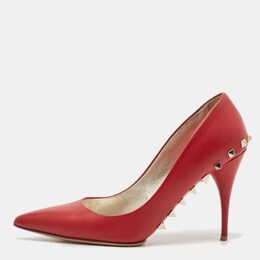 Valentino: Тёмные туфли  Rockstud