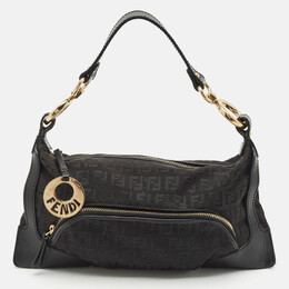 Fendi: Чёрная сумка 