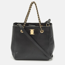Salvatore Ferragamo: Сумка-шоппер  Vara Bow