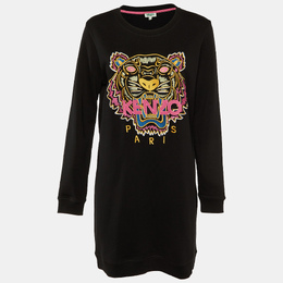 Kenzo: Чёрный свитшот  Tiger