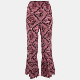 Gucci: Розовые брюки 