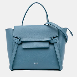 Celine: Голубая сумка 