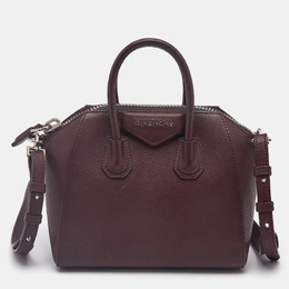 Givenchy: Фиолетовая сумка  Antigona