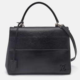 Louis Vuitton: Чёрная сумка  Épi