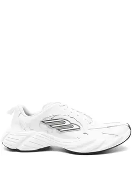 Balenciaga: Белые кроссовки 